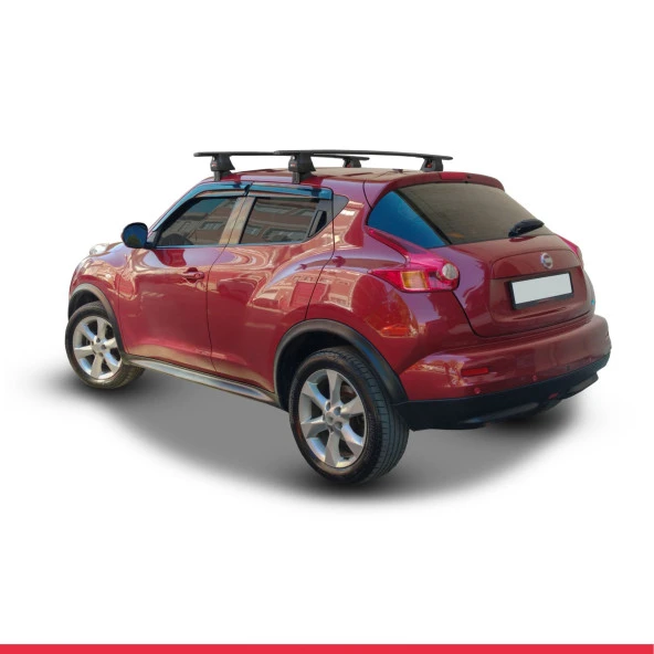 Nissan Juke (F15) 2010-2019 Arası ile uyumlu ACE-4 Ara Atkı Tavan Barı SİYAH - Resim 3