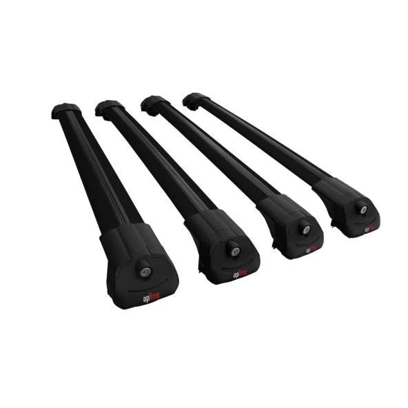 Nissan NV200 2010-2019 Arası ile uyumlu ACE-1 Ara Atkı Tavan Barı SİYAH 4 ADET BAR ürün görseli 1