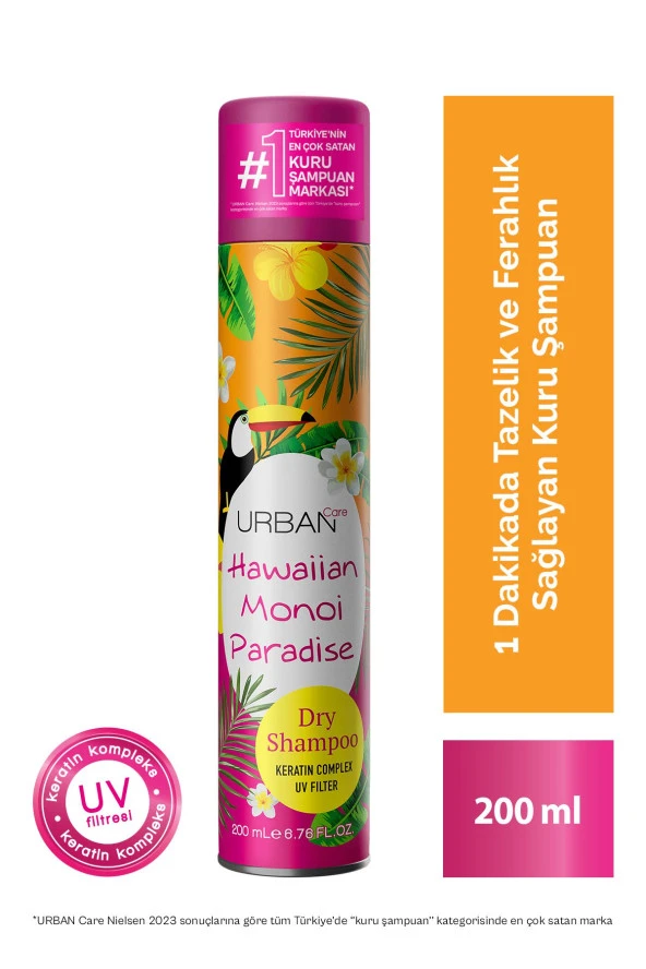 Urban Care Hawaiian Monoi Paradise Kuru Şampuan 20