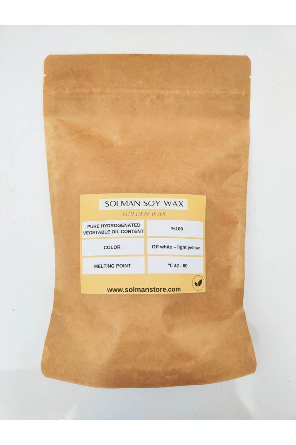 %100 Natural Soy Wax Pul Flake Vegan Organik Soya wax Doğal Kokulu Mum Yapma Malzemesi 500gr