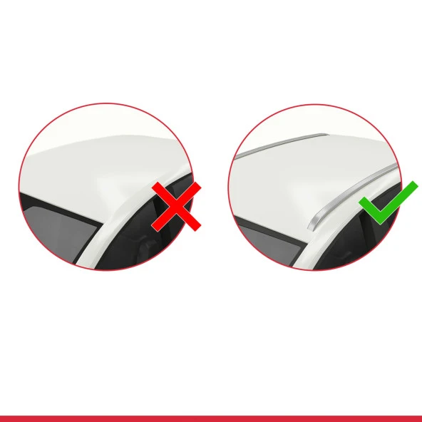 Seat Altea XL 2006-2015 Arası ile uyumlu ACE-2 Ara Atkı Tavan Barı GRİ - 3