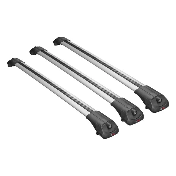 Seat Ateca 2016 ve Sonrası ile uyumlu ACE-1 Ara Atkı Tavan Barı GRİ 3 ADET BAR ürün görseli