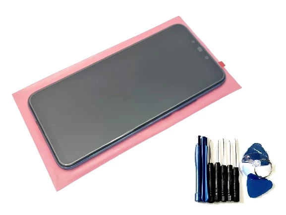 Tkgz Huawei Uyumlu MATE 20 Lite Lcd Ekran Dokunmatik Orijinal ÇITALI Tamir Seti Mavi