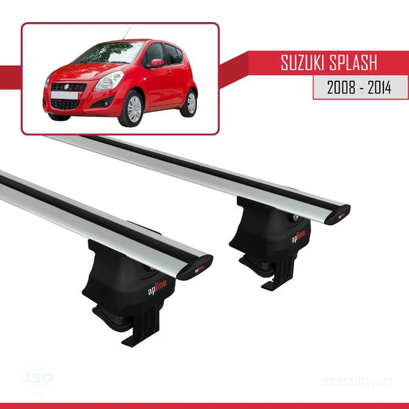 Suzuki Splash 2008-2014 Arası ile uyumlu ACE-4 Ara Atkı Tavan Barı GRİ - Resim 4