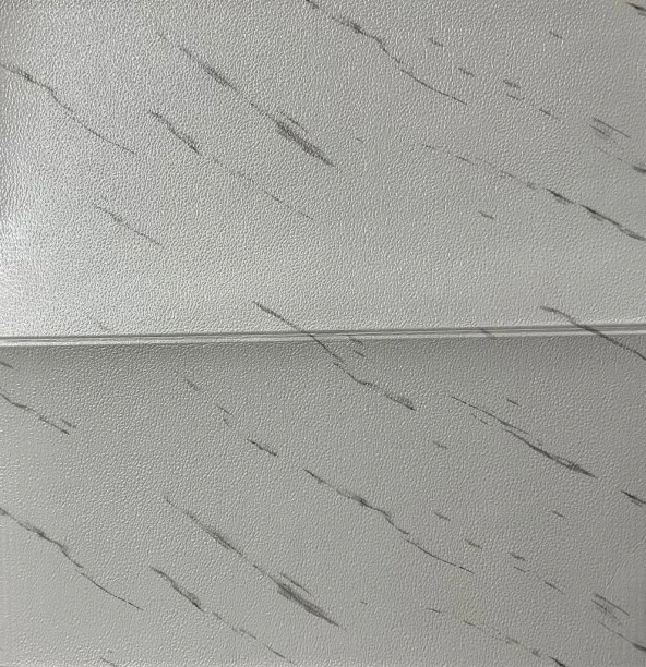 70x70cm 1 Adet Yapışkanlı Modern Mermer Desenli WC Banyo Salon Mutfak Duvar Kağıdı Paneli NW159
