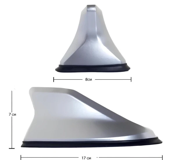 Dacia Lodgy Uyumlu Köpek Balığı Balık Sırtı Shark Anten Gri ürün görseli