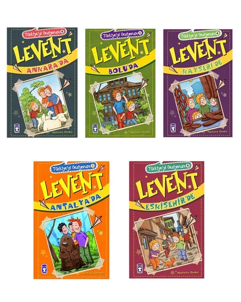 Levent Türkiye yi Geziyorum 3 ve 4 Kitap Set Timaş Çocuk - 3
