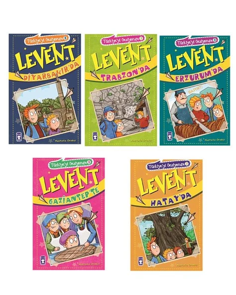Levent Türkiye yi Geziyorum 3 ve 4 Kitap Set Timaş Çocuk - 2