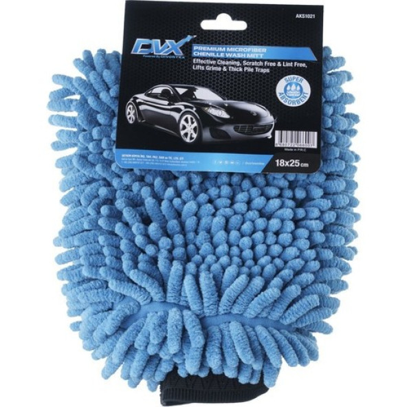 Mikrofiber Püsküllü Araç Yıkama ve Kurulama Eldiveni - 2