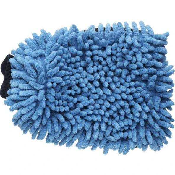 Mikrofiber Püsküllü Araç Yıkama ve Kurulama Eldiveni - 3