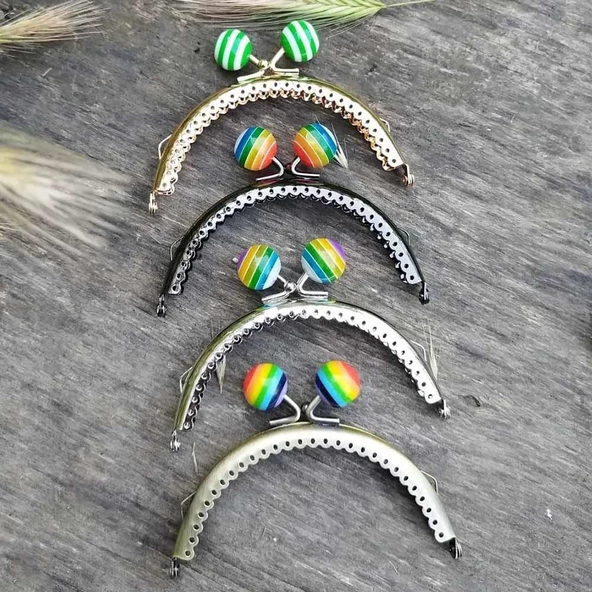 Lolipop Başlı Cüzdan Klipsi Oval ( 1 Adet )