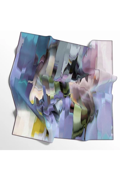 İpekal 90x90 Xclusive Vual %20 Yazlık ipek Eşarp