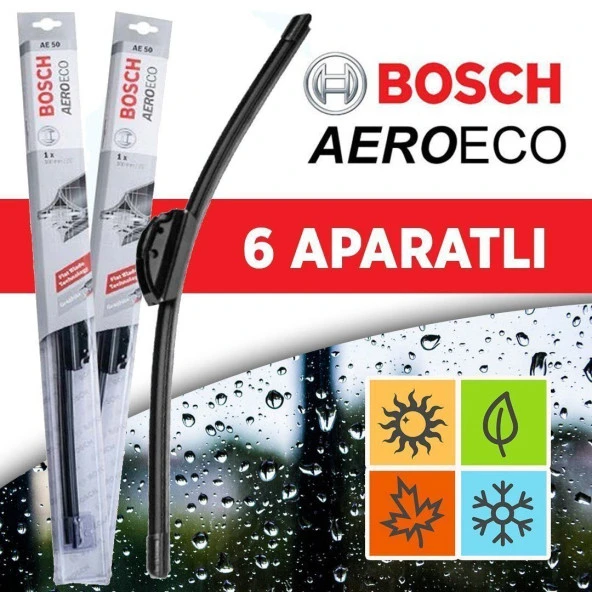 Bosch AeroEco Serisi Honda Civic Sedan Muz Silecek Takımı (2001-2005)  Muz Tip Silecek - Resim 2