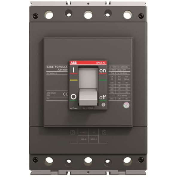 A3N 400 TMF 400-4000 3p F F 36kA sabit termik manyetik FORMULA