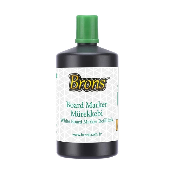 Brons Beyaz Tahta Kalemi Mürekkebi 250 Cc - 5