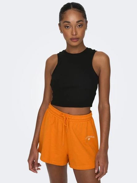 ONLY Bayan Bisiklet Yaka Crop Atlet 15282771