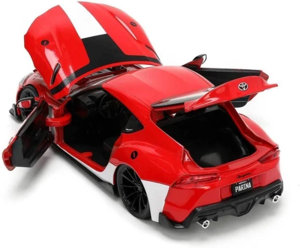 Jada Miriya Sterling % 2020 Toyota Supra 1/24 Model Araba