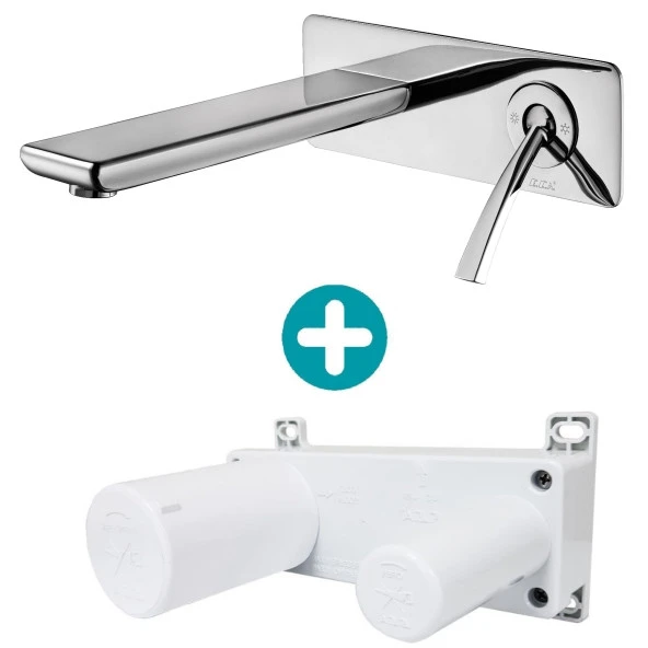 ECA Novita Ankastre Lavabo Bataryası Sıva Üstü Ve Sıva Altı Grubu Tek Rozet ürün görseli