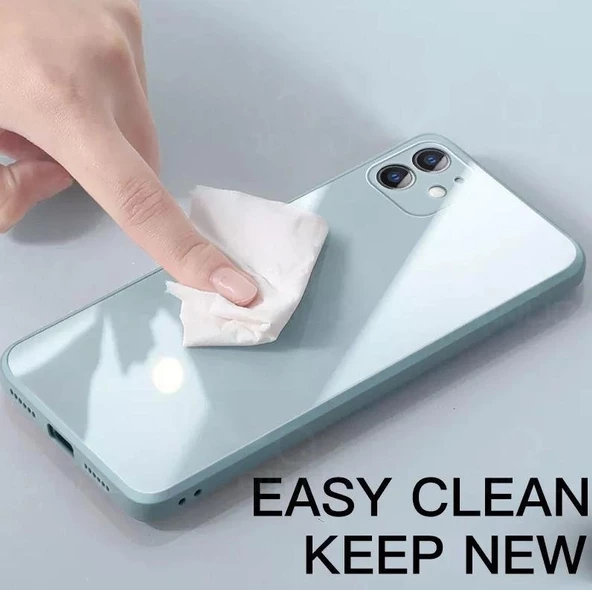 iPhone 13 Pro Parlak Cam Kamera Korumalı Telefon Kılıfı - Resim 4