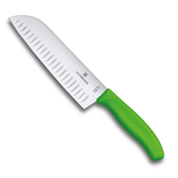 Victorinox Swiss Classic 17cm Santoku Bıçağı Yeşil 6.8526.17L4B