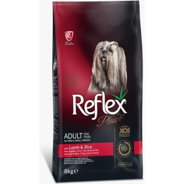 Reflex Plus Kuzu&pirinç Küçük Irk Yetişkin Köpek Maması 8 kg
