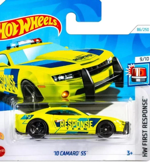 Hot Wheels 10 Camaro SS 9/10 86/250 Model Araba ürün görseli 1