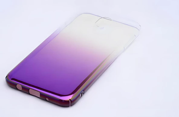 Galaxy J3 Pro (J330) Kılıf Parlak Renk Geçişli Kılıf - Resim 3