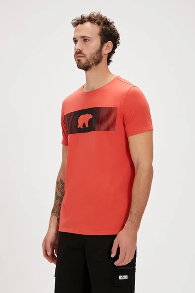 Bad Bear FANCY T-SHIRT GINGER Erkek Tişört Tarçın S-XXL - 4