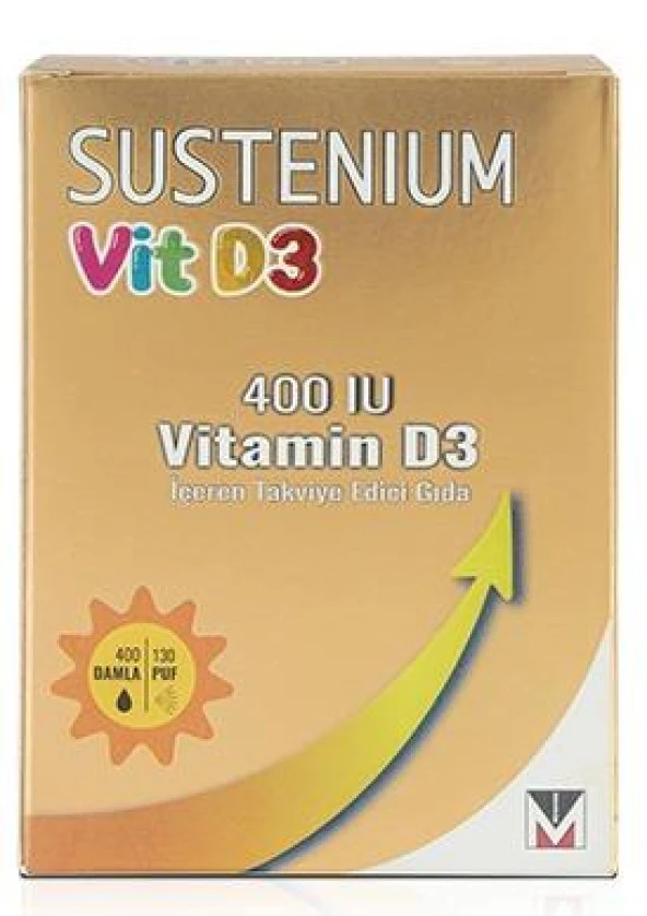 Sustenium Vitamin D3 400 IU Sprey 20 ml 8699832590050