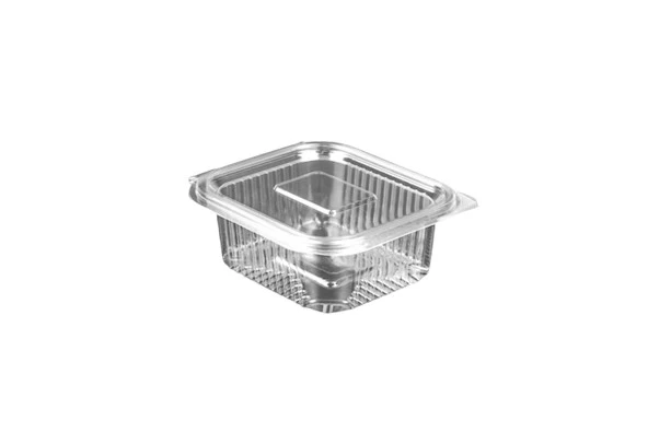 Kullan At Plastik Kilitli Şeffaf Düz Kapaklı Gıda Saklama Kabı Sızdırmaz Kap - 250 cc - 25 Adet - Resim 4