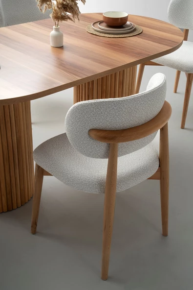 ALYA MDF YEMEK MASASI+6 SANDALYE - 3