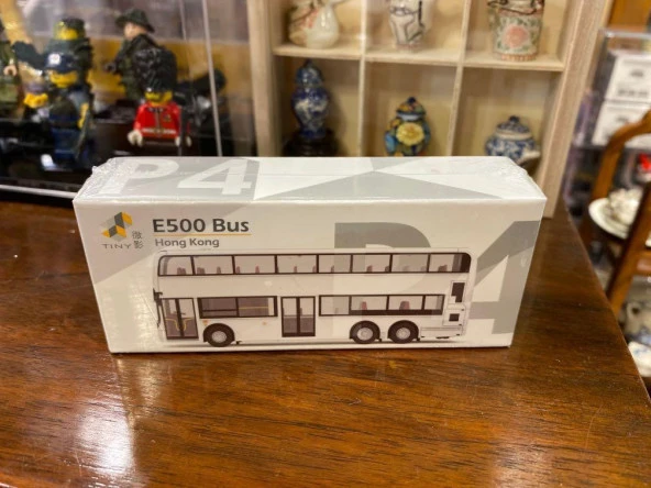 Tiny E500 Bus Hong Kong (Yaklaşık 5 CM) Model Araba ürün görseli 1