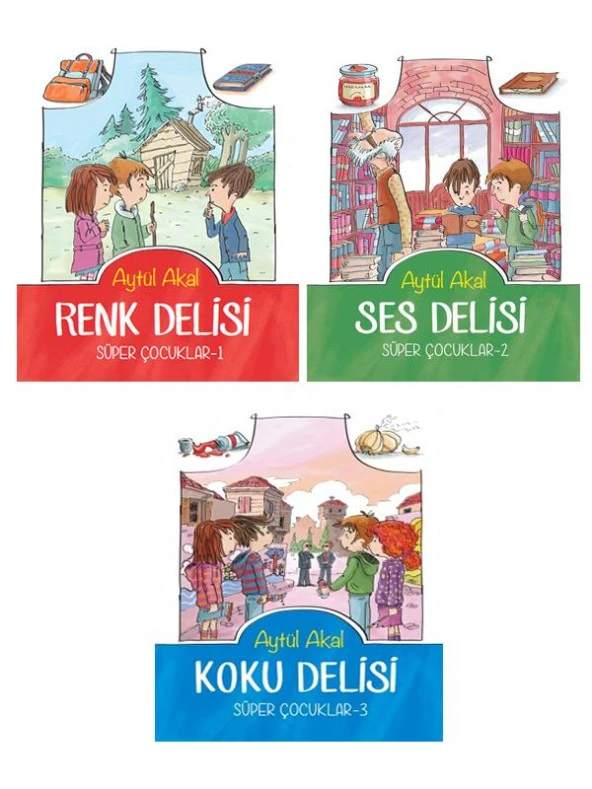 Tudem Yayınları Aytül Akal Süper Çocuklar Serisi 3 Kitap
