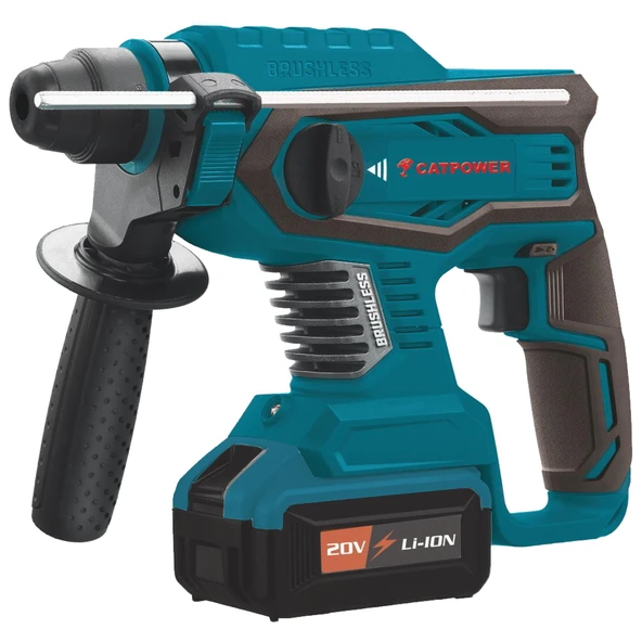 Catpower 4125 Li-ion Akülü Şarj Cihazlı Kırıcı Ve Delici Matkap Seti