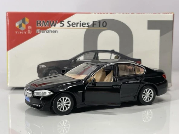 Tiny BMW 5 Series F10 Shenzhen Siyah (Yaklaşık 5 CM) Model Araba