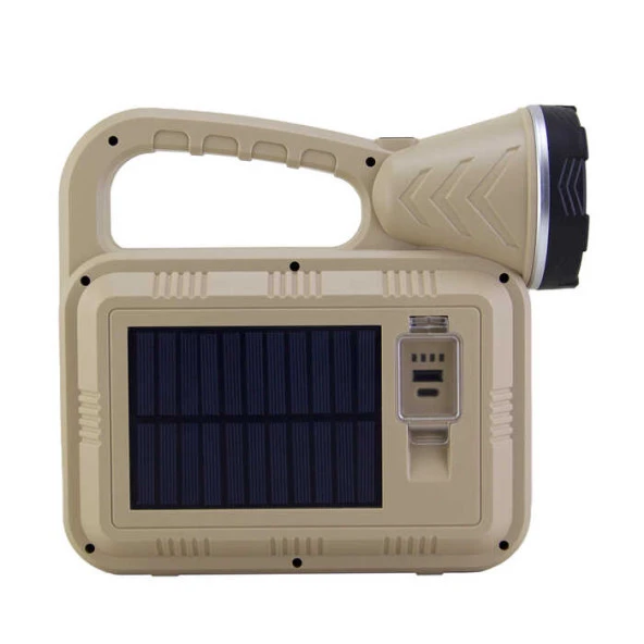 Panther 1000 Lümen USB Şarjlı Solar Fener PT-2209 - 2