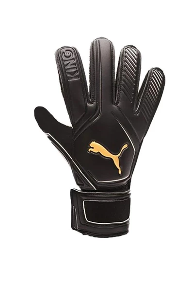 Puma King 4  04164101 Kaleci Eldiveni Siyah Altın 4-11