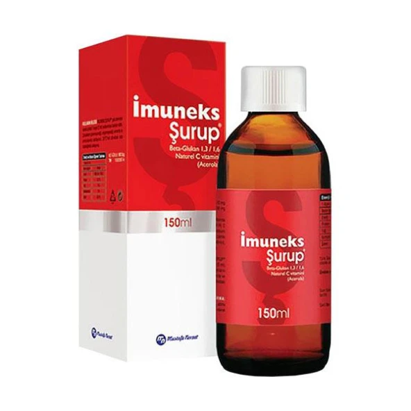 İmuneks Takviye Edici Gıda Şurup 150 ml