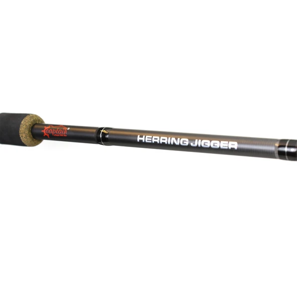 Captain 1470 Herring Jigger 2 Parça 2.48m. Spin Kamış 8-32gr Action - Resim 2