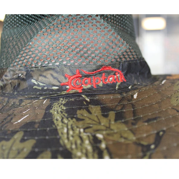 Captain Fisherman Style Foter DY-01 Arı Sivrisinek Haşere Koruyucu Tüllü Şapka - Resim 6