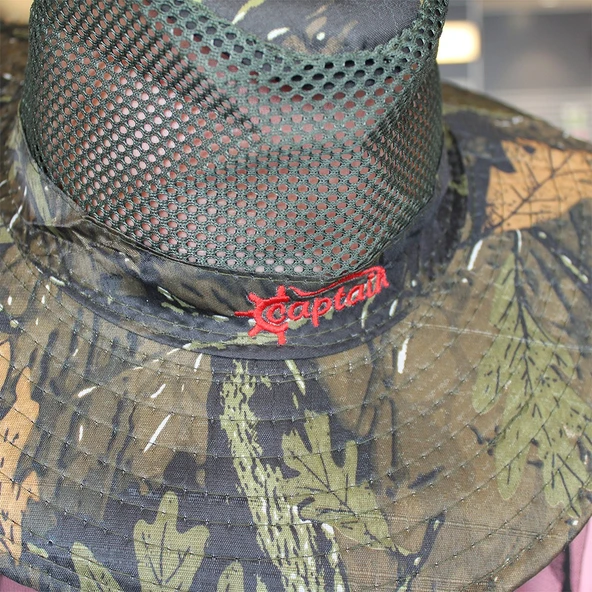 Captain Fisherman Style Foter DY-01 Arı Sivrisinek Haşere Koruyucu Tüllü Şapka - 4