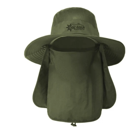 Captain Fisherman Style Foter BG-9073 Güneş ve Haşere Koruyuculu Gölgelikli Şapka - 2