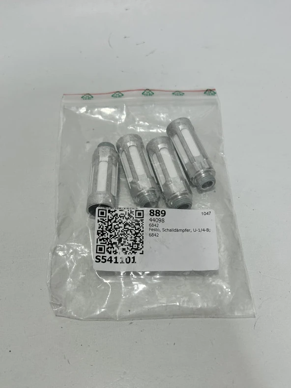Festo 6842 U-1/4-B Pnömatik Susturucu 4 Adet - Resim 2