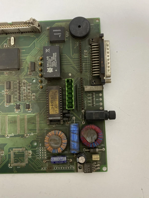 Müller MBJ3 Jakarlı Dokuma Makinesi Kartı Mü Disk 729 185 2.El - Resim 5