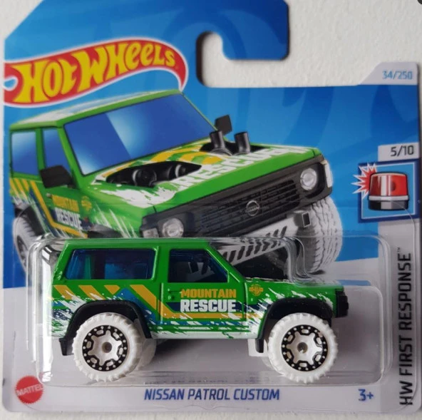 Hot Wheels Nissan Patrol Custom 5/10 34/250 Model Araba
