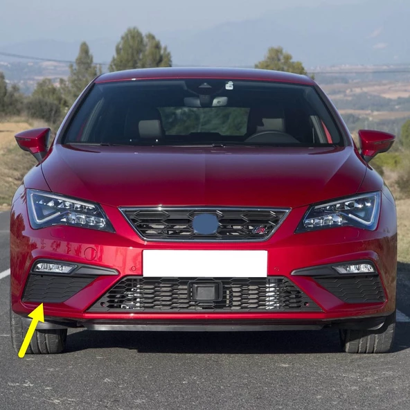 Seat Leon 3 FR 2017-2020 Ön Sağ Sis Farı Çerçevesi Kapağı 5F0853666H