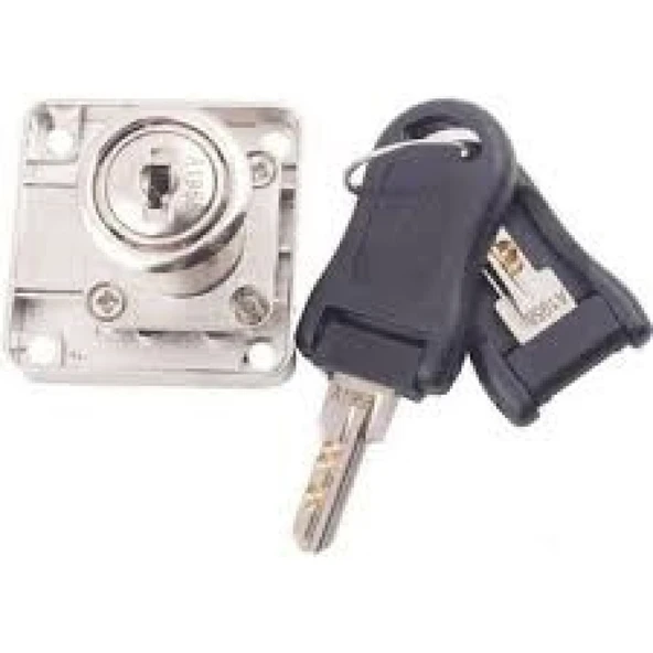 Kare Çekmece Kilidi Bilyalı Anahtarlı - Resim 4