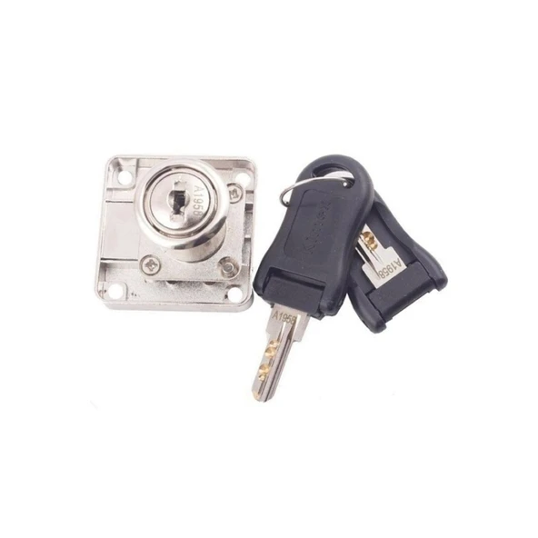 Kare Çekmece Kilidi Bilyalı Anahtarlı ürün görseli 1