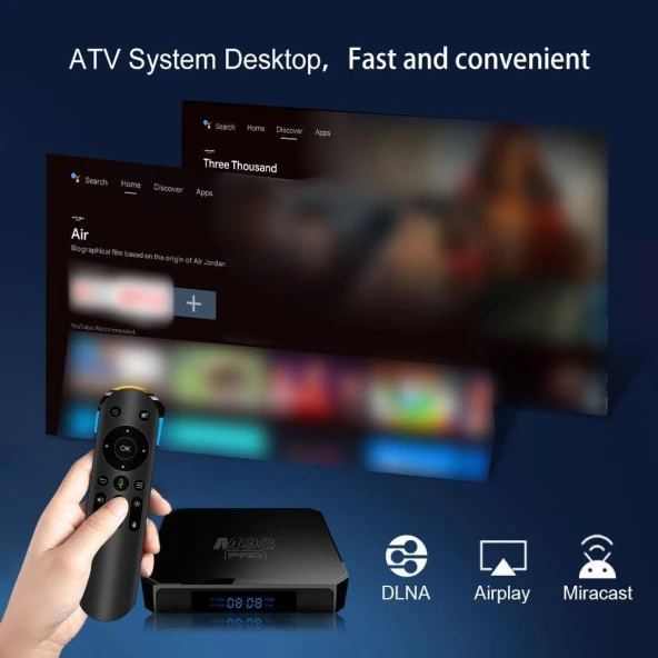 Ultra Hd Android Tv Box / 5G BOX - Android tv Stick 2024 Tv Box S - Iptv Cihaz / Iptv box/ İnat Box - 6