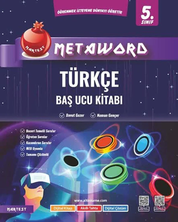 Nartest 5. Sınıf Türkçe Metaword Baş Ucu Kitabı